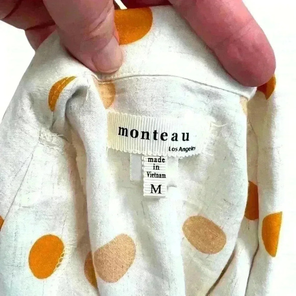 MONTEAU women’s polkadot dress - Picture 3 of 7